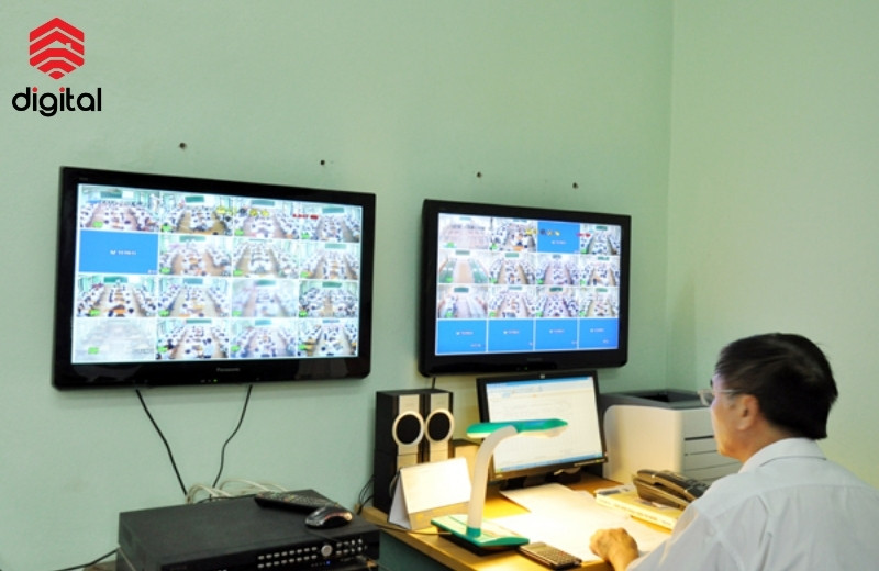 lắp camera cho trường học