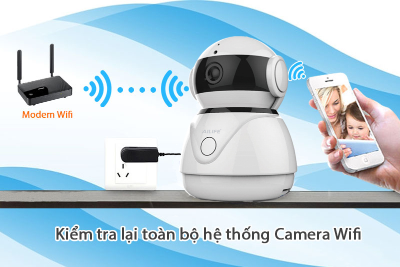 Cách cài đặt camera không dây