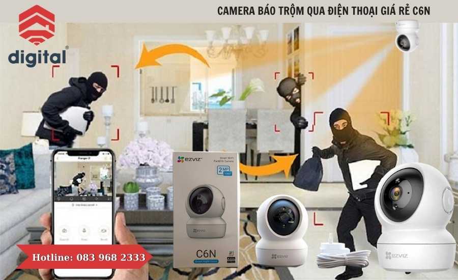 camera báo động chống trộm C6N