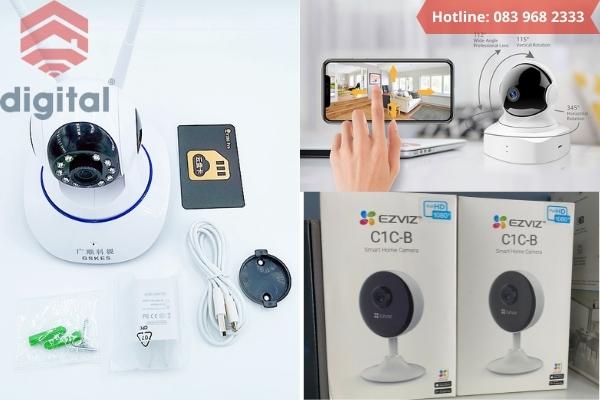 Camera wifi sử dụng mạng internet để có thể hoạt động