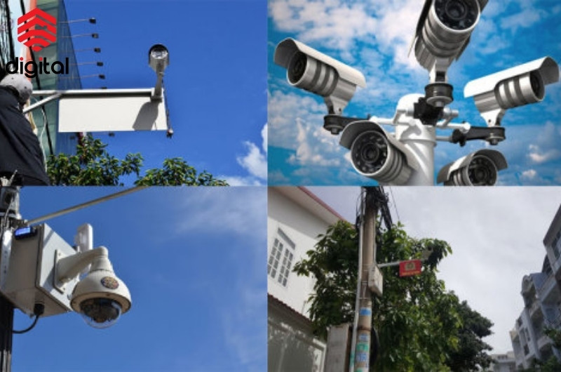 Lắp đặt camera an ninh khu phố