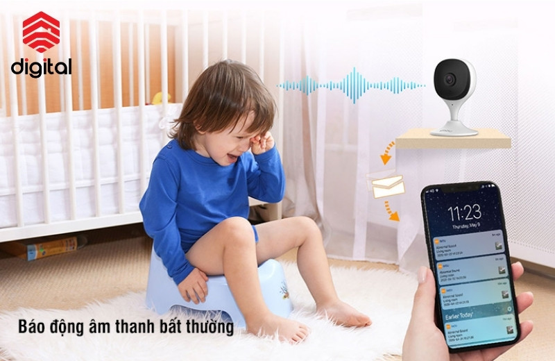 camera giám sát trẻ em