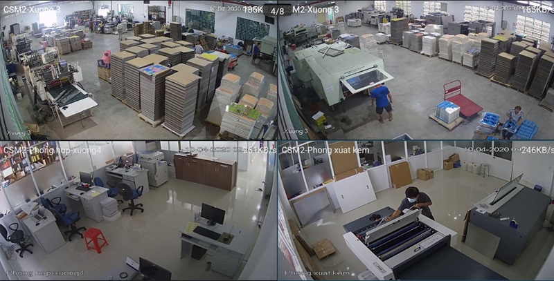 Hệ thống camera nhà xưởng