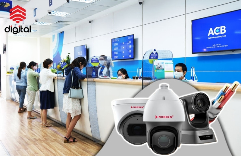 lắp đặt camera cho ngân hàng