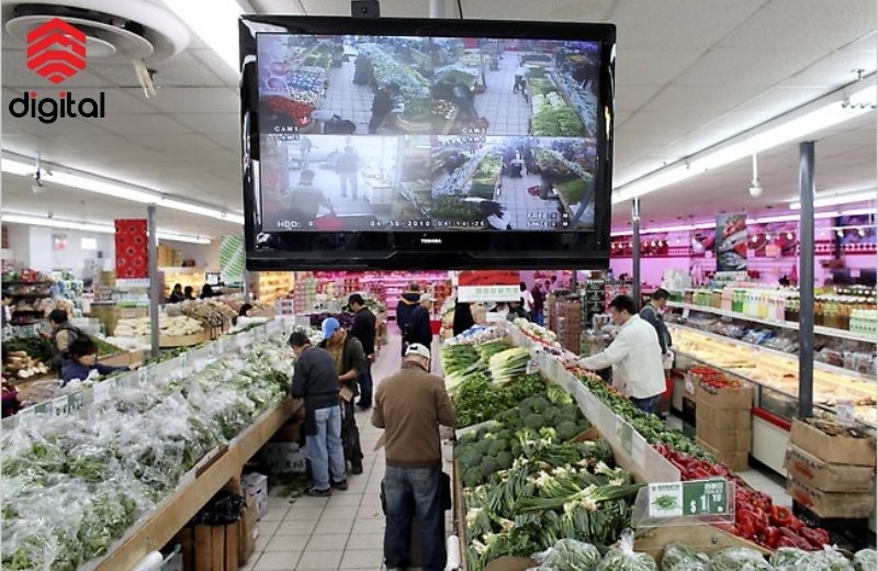 lắp đặt camera quan sát cho siêu thị