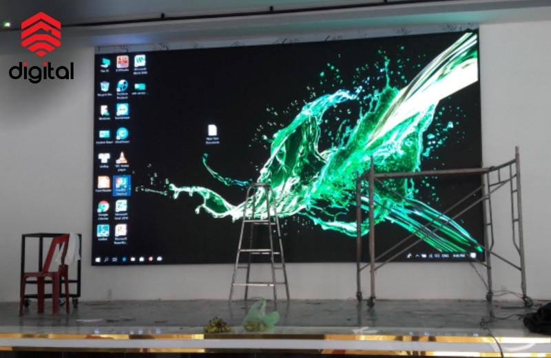lắp đặt màn hình led