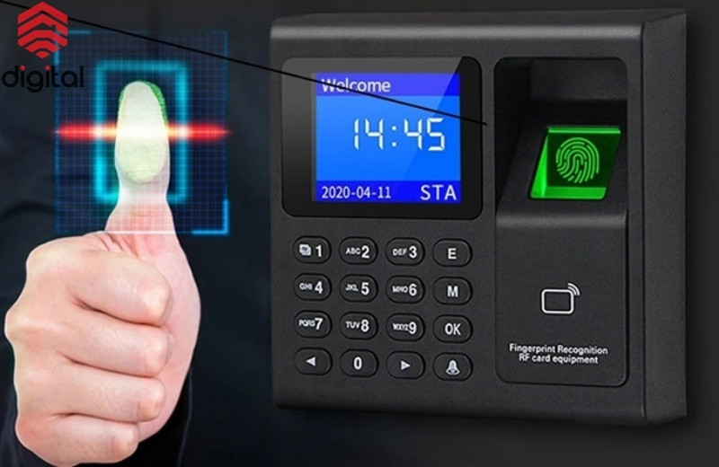 lắp đặt máy chấm công vân tay