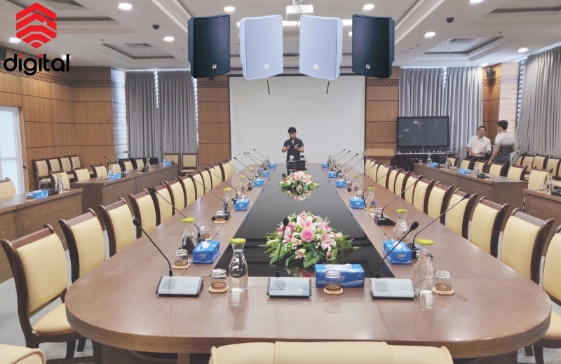 lắp đặt hệ thống âm thanh phòng họp