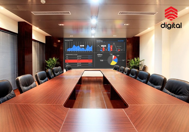 Lắp đặt màn hình led trong nhà