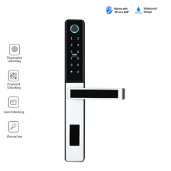 Khóa vân tay cửa nhôm nd8 ảnh 3