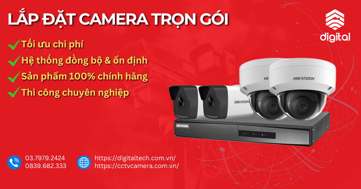 lắp đặt camera trọn gói