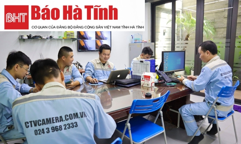 báo hà tĩnh nói về cctvcamera