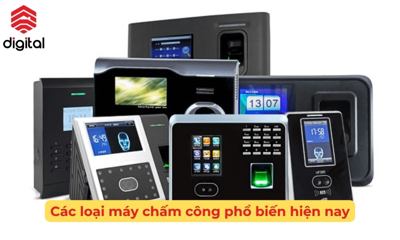 các loại máy chấm công phổ biến hiện nay