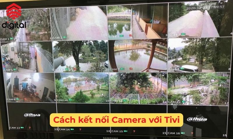 cách kết nối camera với tivi