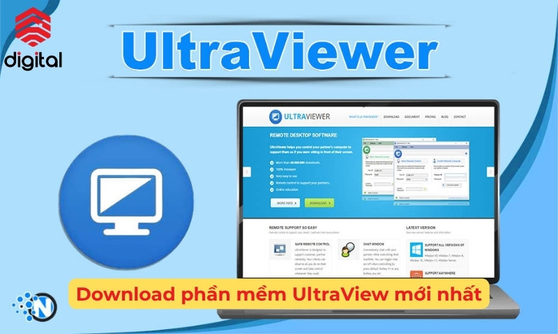 Download phần mềm UltraView